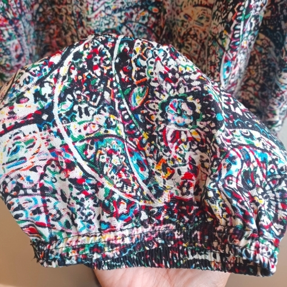 L’AGENCE 100% Silk Colorful Abstract Artsy Jumpsuit - Picture 15 of 16